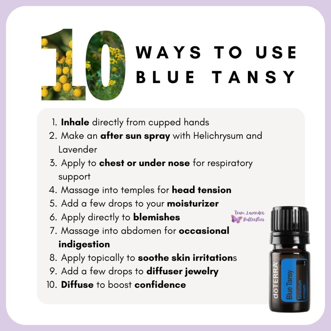 Blue Tansy Oil | doTERRA Essential Oils